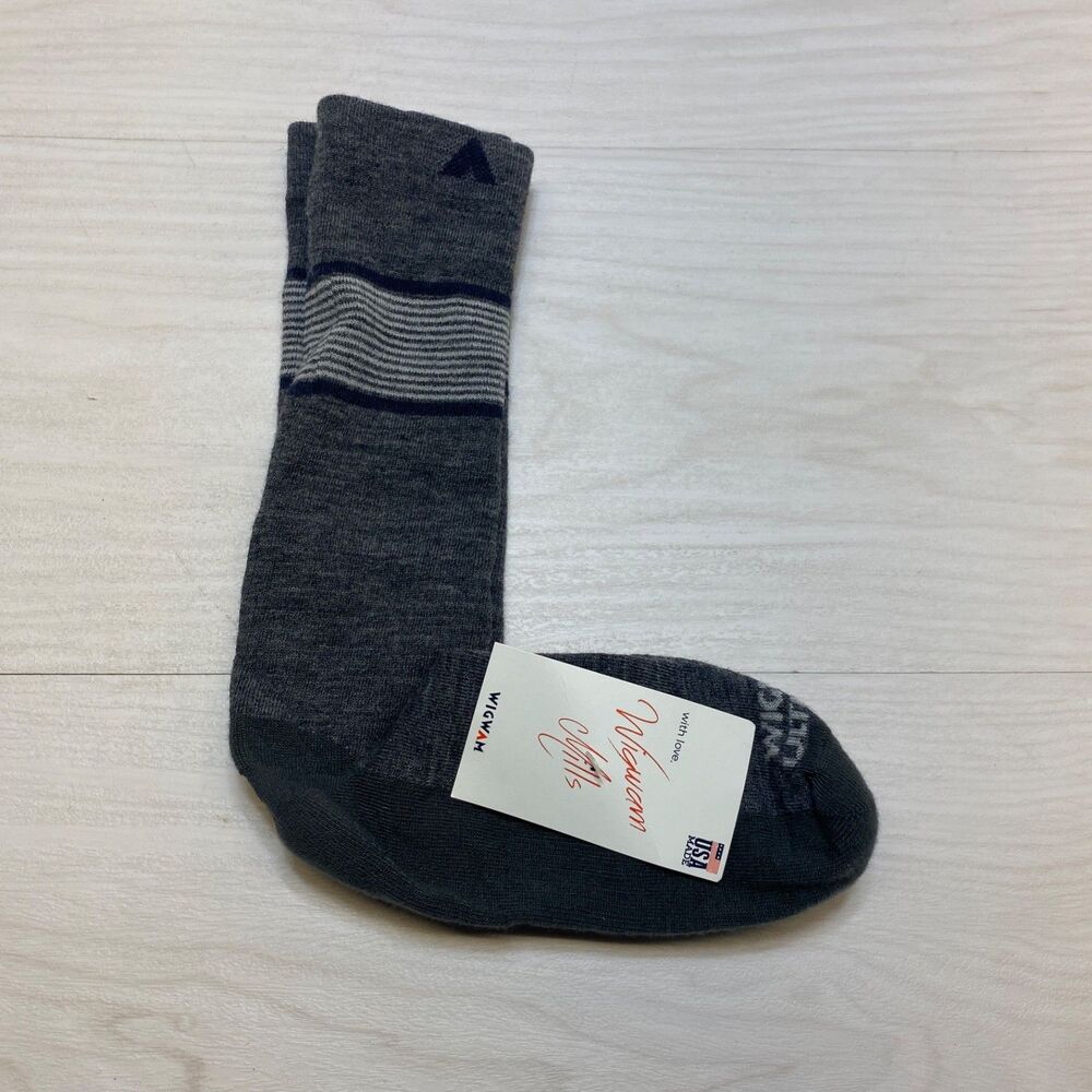 Vtg Wigwam Socks Wool Blend Size Hiking Ultimax USA Made‎ NOS